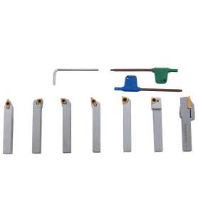 TIN-beschichtete Hartmetall-Drehwerkzeuge 10 mm Schaft für Metalldrehmaschinen
