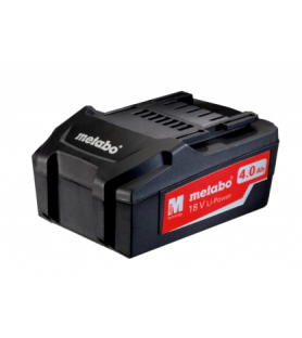 Batteria Metabo LI-POWER 18 V / 4.0 AH