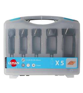 Box of 4 Plug cutters dia 15-20-25-30-35 mm
