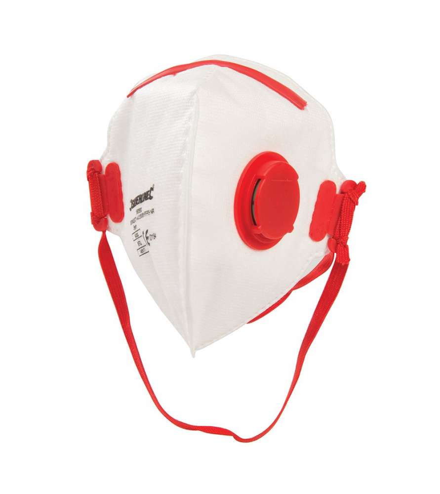 Masque respiratoire pliable à valves FFP3