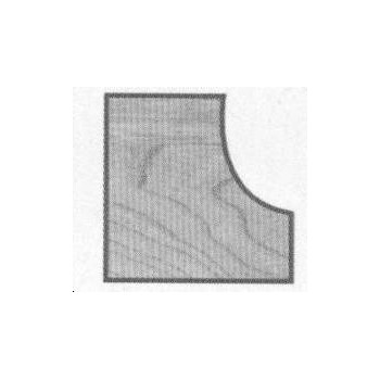 Fraise porfil conge+guide Q8 MM - DIA 31.7 - rayon de 9.5