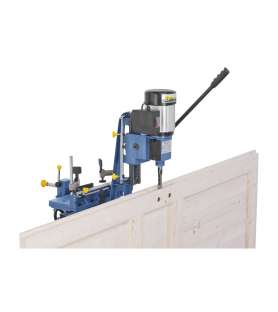 Mortaiseuse à bédane carré Bernardo HM25 avec 2 bédanes incluses (socle en option)