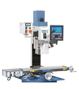 Drilling and milling Bernardo KF25Pro with power feed and 3-axis digital readout