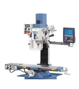 Drilling and milling Bernardo KF25Pro with power feed and 3-axis digital readout