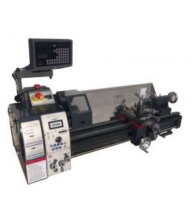 Tour à métaux Metalprofi JY250VL avec affichage digital 2 axes - Entrepointes 750 mm