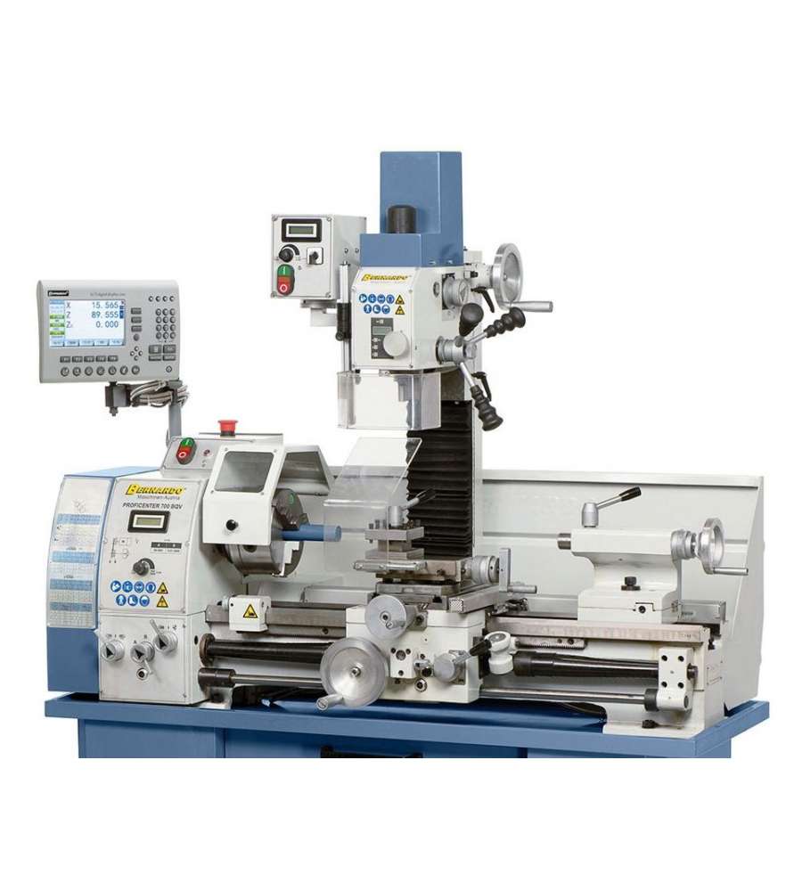 Metal lathe Bernardo proficenter 700 BQV with digital display 2 axes