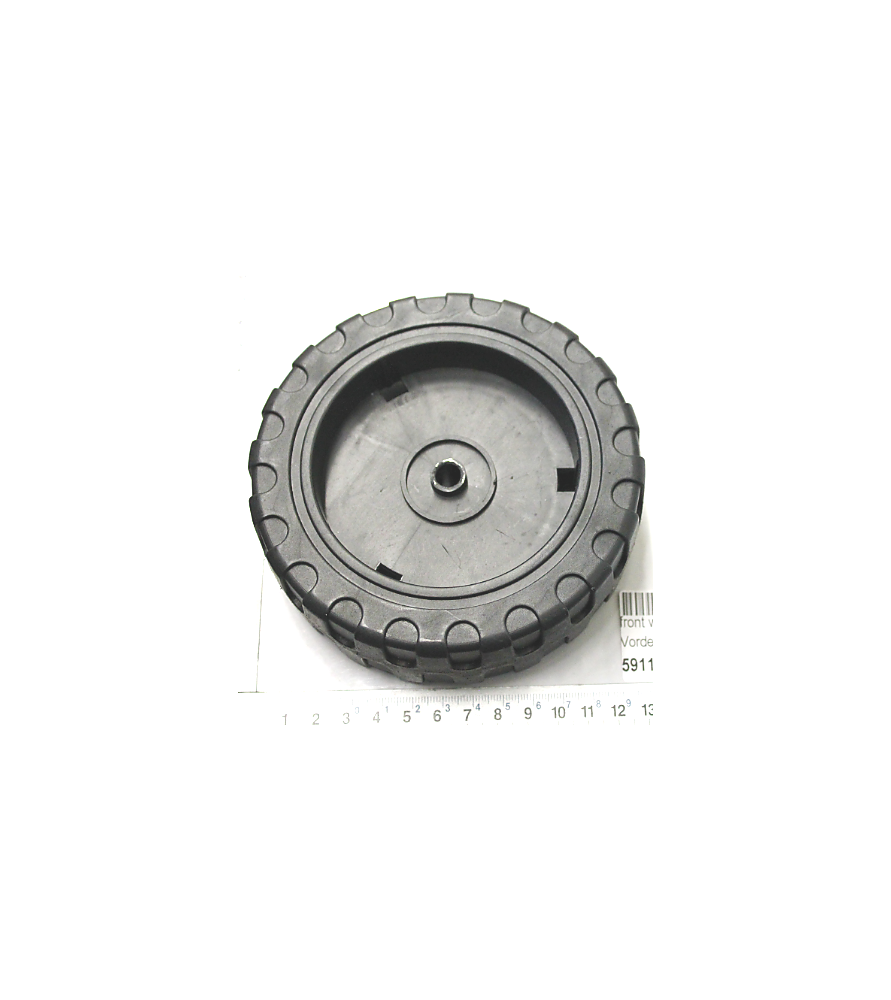 Front wheel for cordless lawn mower Scheppach LMB400-Li18V, Woodstar TT40-Li18V