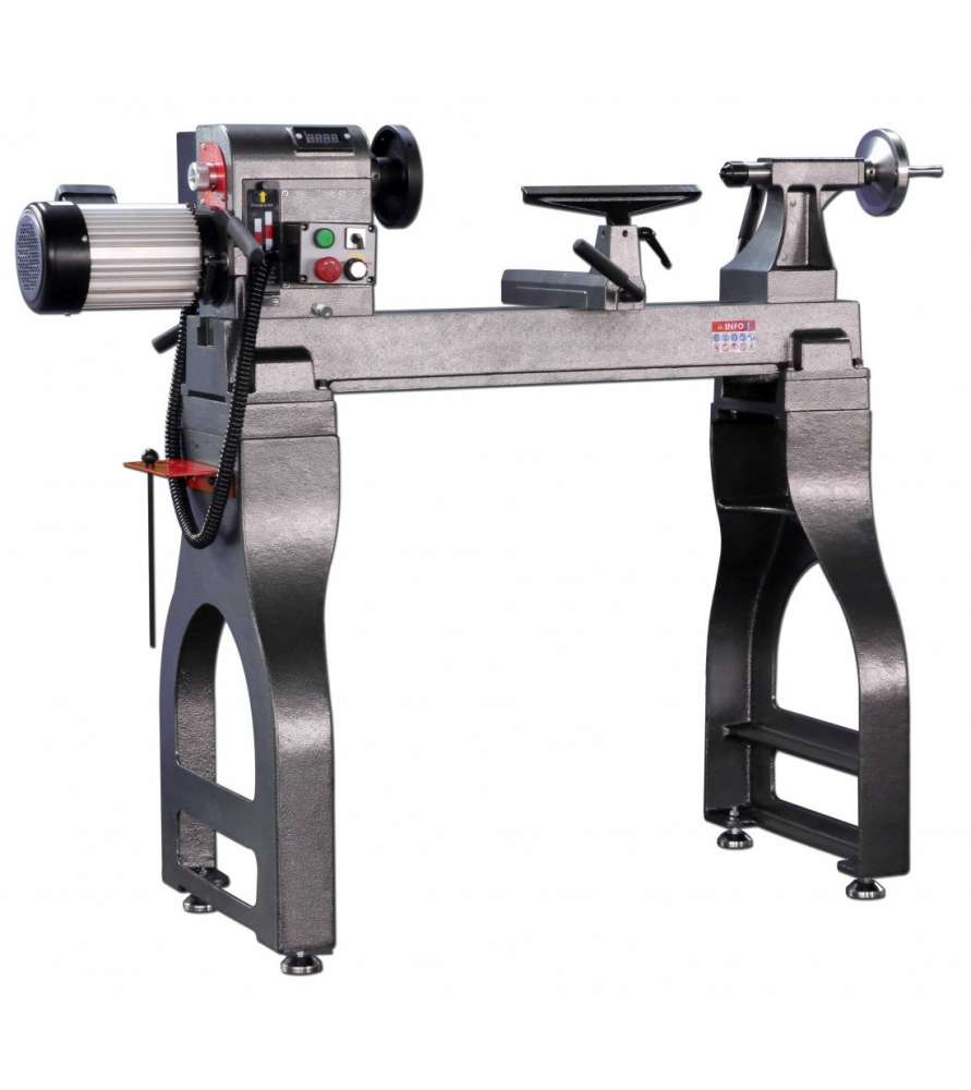 Tornio per legno con variatore elettronico Holzprofi MC1624VS