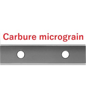 Plaquette carbure micrograin 50x12x1.5 mm, boite de 10 pièces