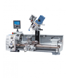 Metal lathe and milling machine Bernardo Proficenter 900 Vario with 2-axis digital display - 230V