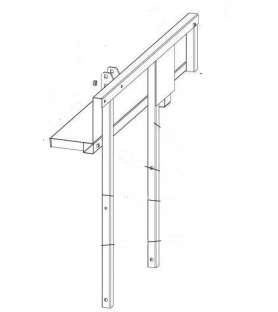 Trolley for log saw...