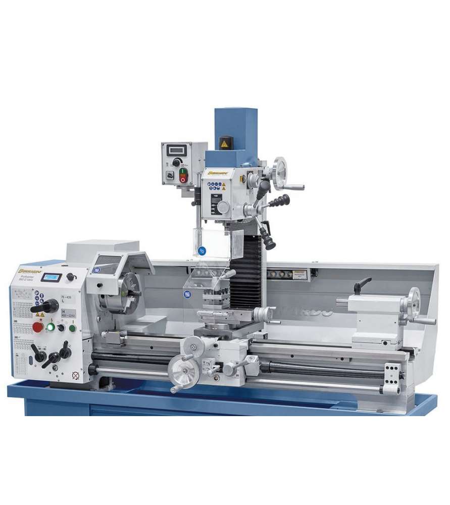 Metal lathe and milling machine with 2-axis digital display Bernardo Proficenter 700 Top