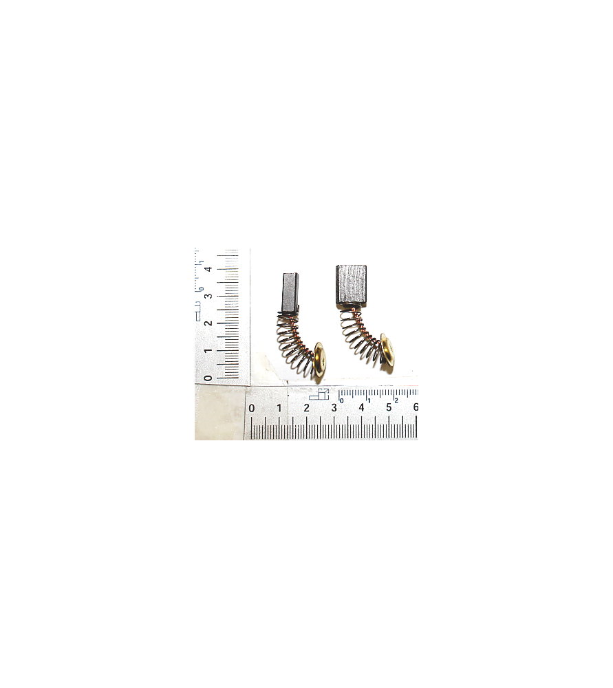 Kraftfeld Motor Carbon Brushes For Scheppach Saws – 5xW15xL19mm Pins – 1 Pair