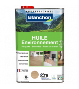 Blanchon Umweltöl aus biologischem Anbau - Rohes Holz - 1L