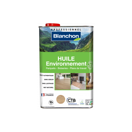 Olio Cera Per Legno Grezzo Blanchon - 1 Litro, Trattamento Protettivo Per Parquet E Mobili