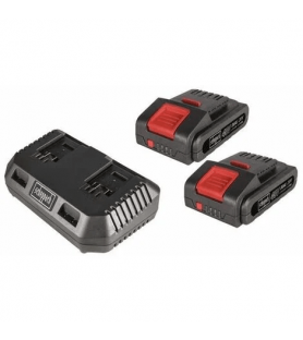 Outil de jardin multifonction sans fil Scheppach MFB4-40Li avec 2 batteries