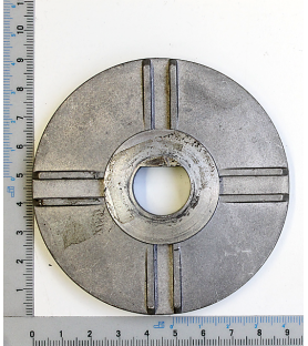 Outer flange for long saw...