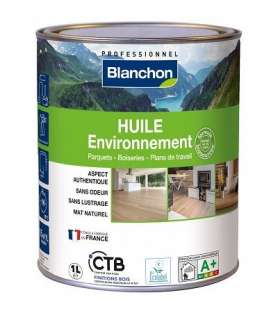 Aceite ambiental de origen biológico Blanchon - Ultra mate - 1L