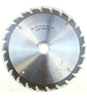 Carbide circular saw blade for plunge saw PL55
