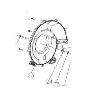 Fan for Scheppach LB5200BP and Woodster BLP52BP thermal blower