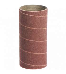 Bobbin Sleeves height 114 mm grit 80 for oscillating sander - Diameter 26 mm