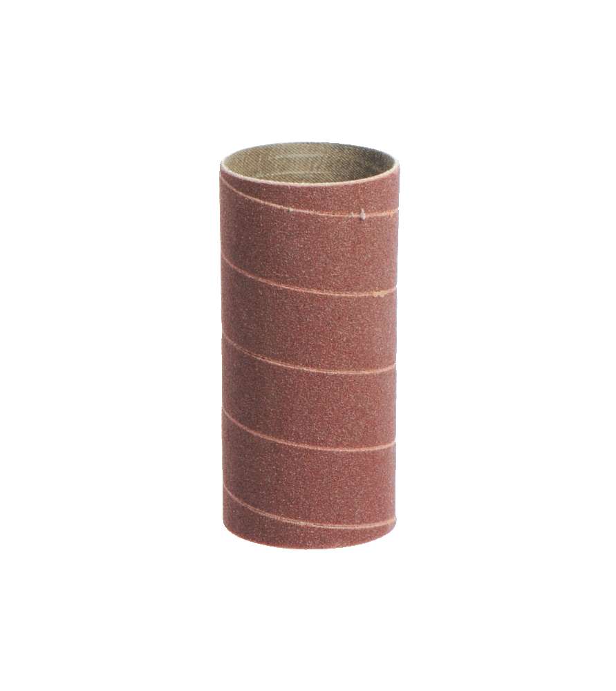 Bobbin Sleeves height 114 mm grit 80 for oscillating sander - Diameter 26 mm