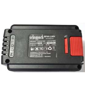 Battery Scheppach BP4A-Li40V for MS40-42Li mower and CSB300 chainsaw