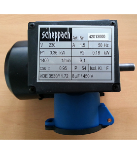 Motor 360W für Scheppach RS350 Rotationssieb