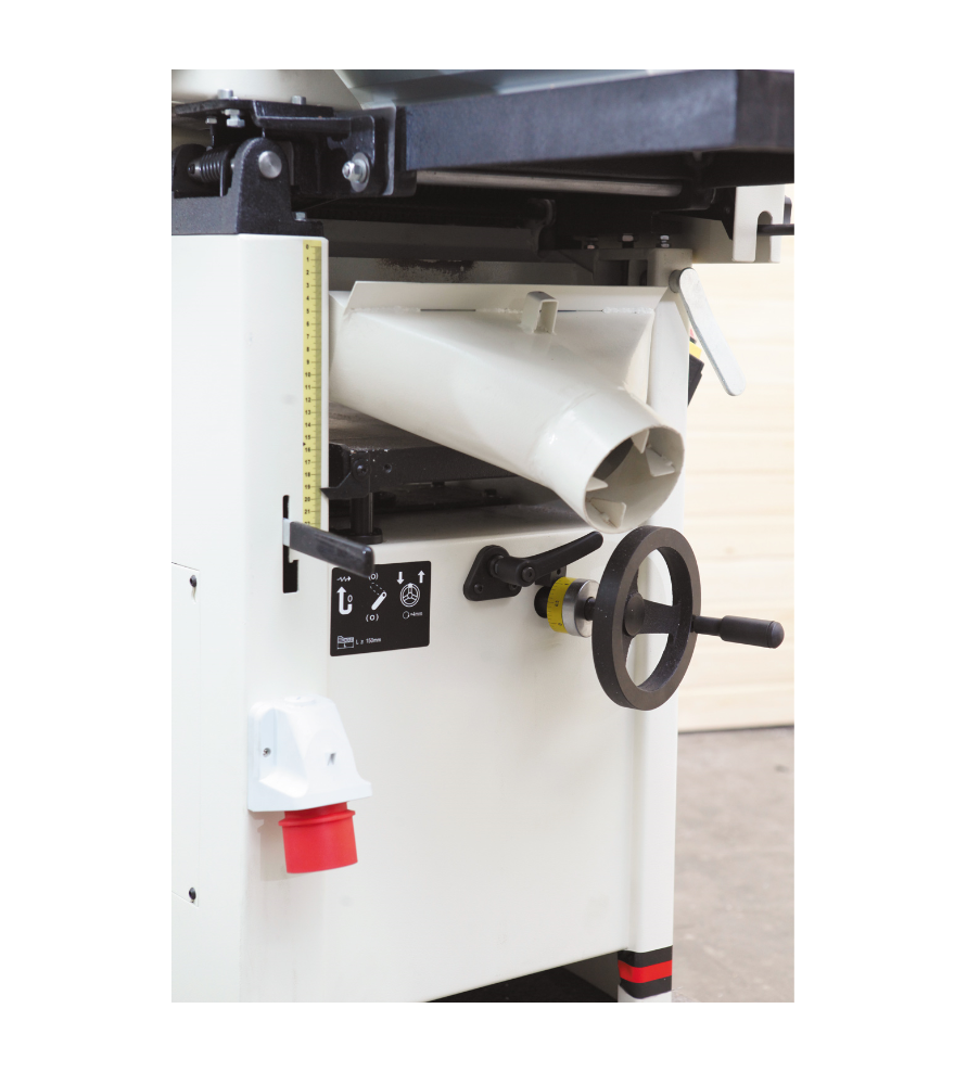 Planer jointer JET JPT 310HH with helical shaft 230V Probois