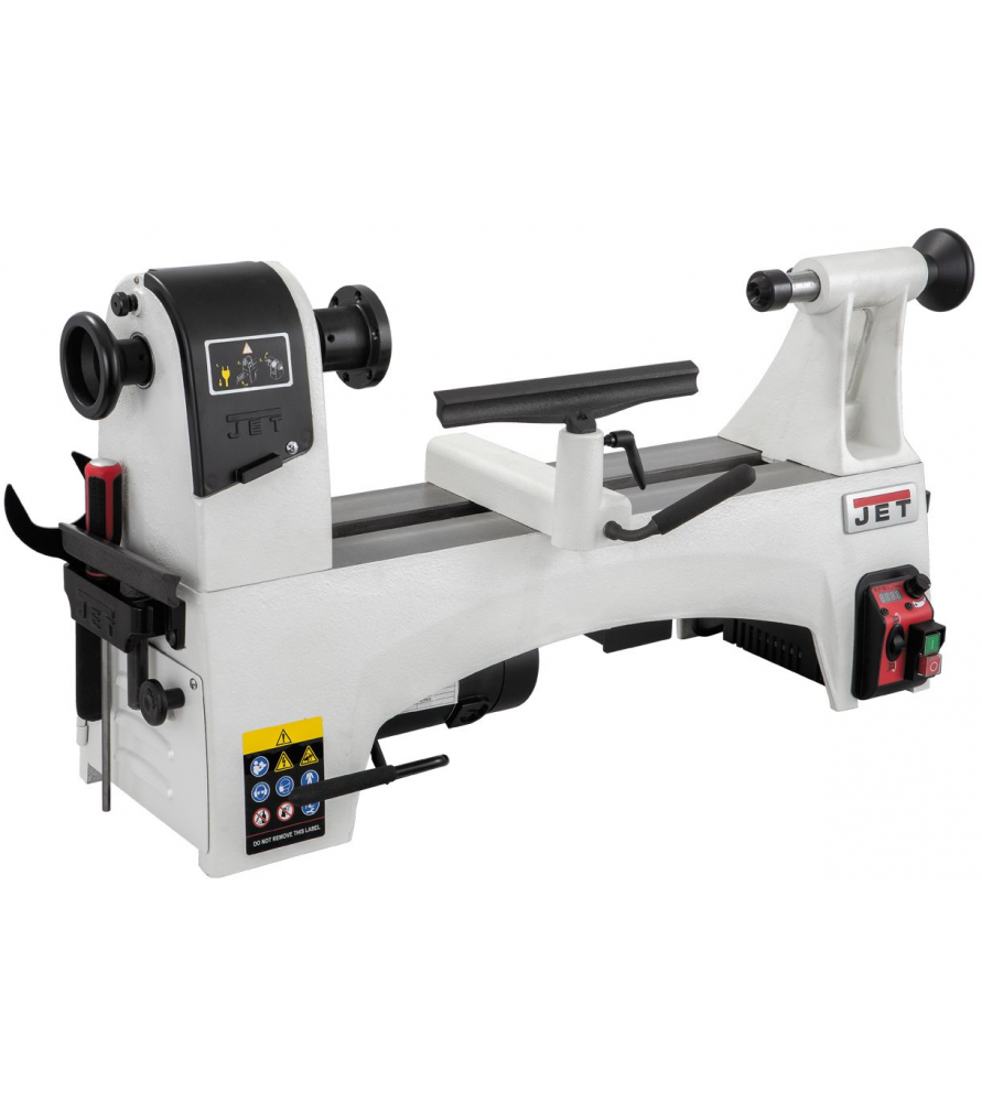 Wood lathe JET JWL1221VS with variable speed drive 230V Probois