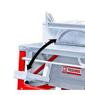 Scie circulaire sur table de chantier Holzmann TKS500S - 400V