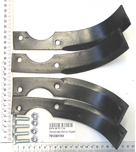 Knives for Scheppach MB850 and MTP850 two-wheel tractor