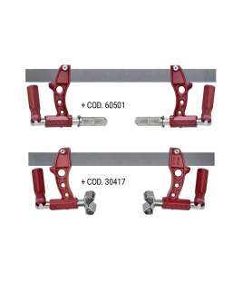 Aprieto de émbolo reversible Maxipress Piher, proyección 120 mm, sujeción 1000 mm