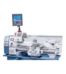 Metalldrehmaschine Bernardo Profi 550 Pro mit 2-Achsen-Digitalanzeige - 400V