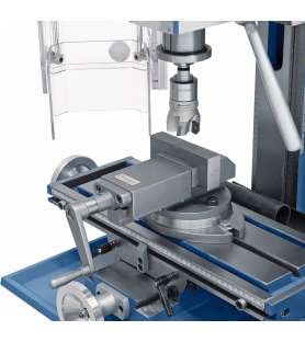 Fresatrice Bernardo KF18Top per la foratura dei metalli con display digitale a 3 assi