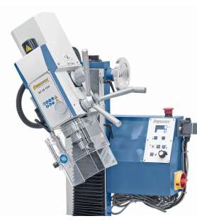 Metal drilling milling machine Bernardo KF28Top with feed and 3-axis digital display