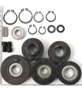 Set of pulleys for mini combined Kity K6-154, Scheppach Combi 6 and Woodstar C06