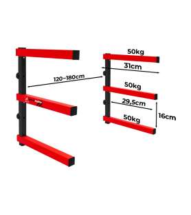 Sistema de estanterías de taller o almacenamiento de madera Holzmann HLR1