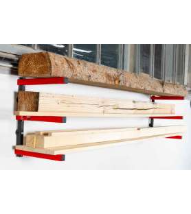 Sistema di immagazzinaggio legno a rastrelliera Holzmann HLR1