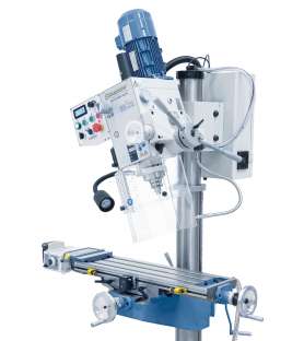 Vario drill milling machine Bernardo BF45HSV with X-axis feed