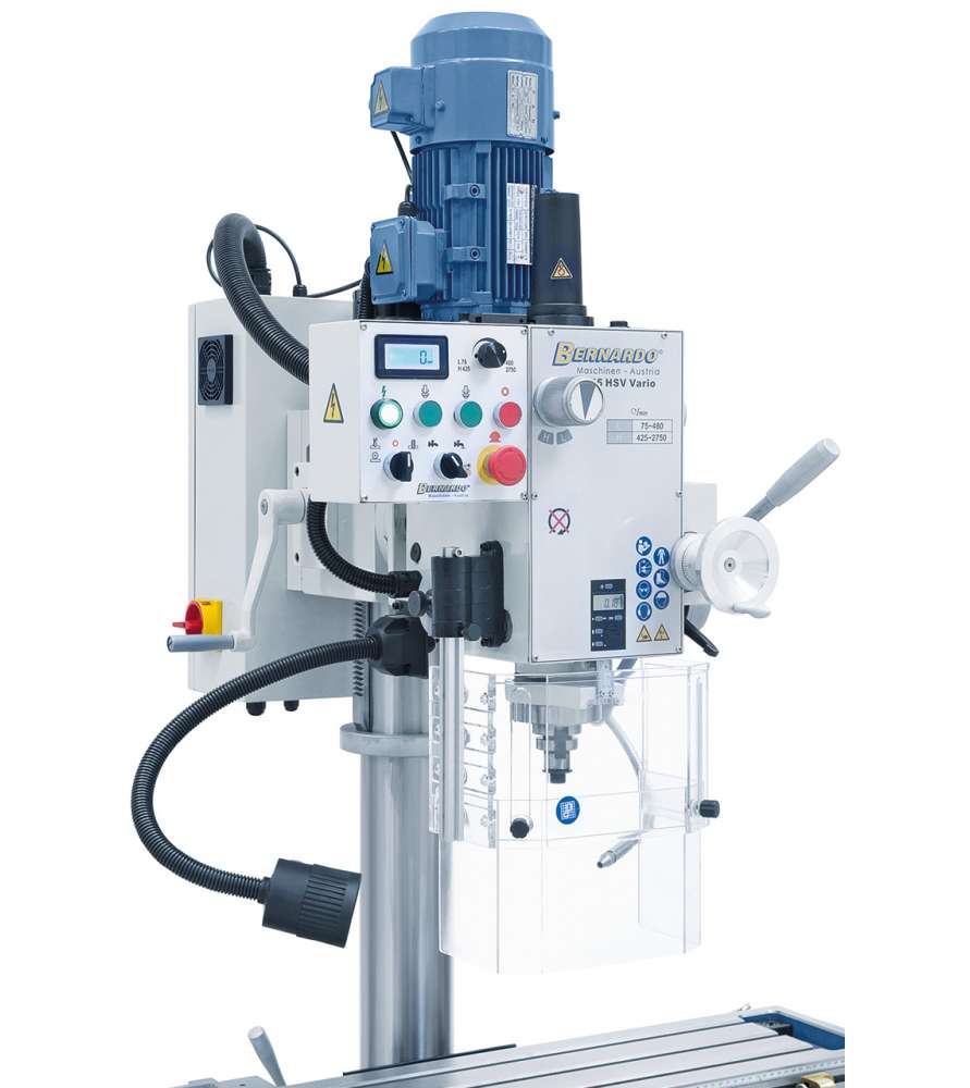 Vario drill milling machine Bernardo BF45HSV with Xaxis feed
