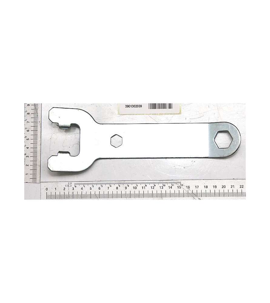 Blade tightening key for construction site circular saw Kity, Scheppach and Woodster