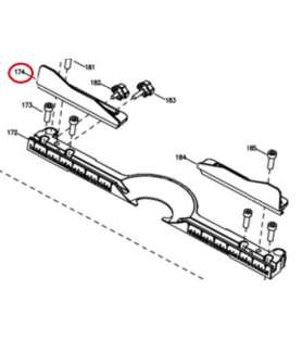 Tope izquierdo para sierra ingletadora radial Holzprofi SRO305