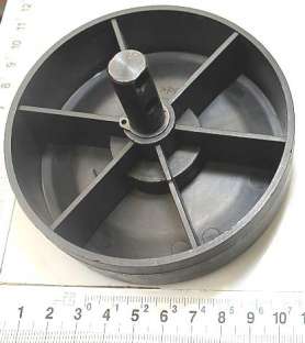 Rear wheel for Scheppach SA32-14E scarifier