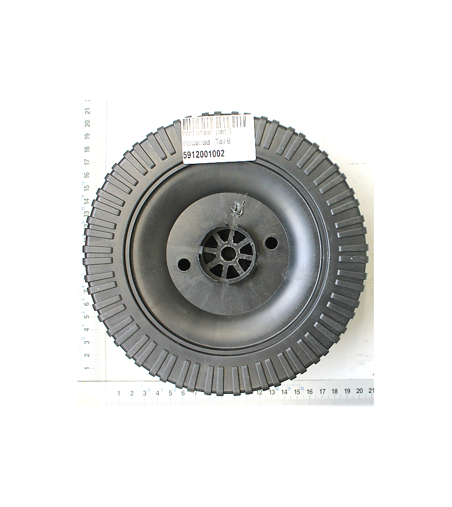 Front wheel for scarifier SA32-14E