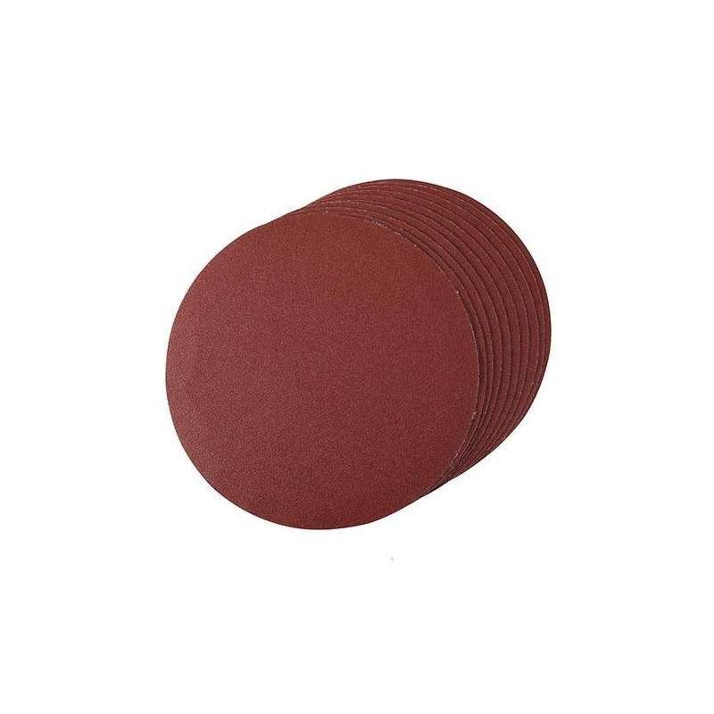 Hook & Loop Abrasive disc 150 mm grit 120, set of 10