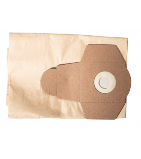 Bolsa de papel ref 7907709703 para aspirador en seco y húmedo Scheppach (Pack de 5)