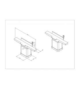 Piallatrice Holzprofi ZF200 Albero elicoidale - Gamma Maker