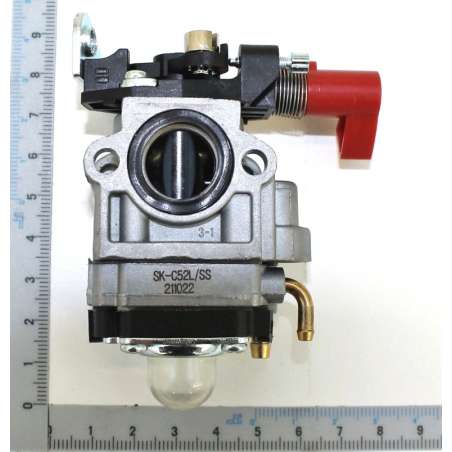 Hztyyier Vergaser Für Rasenmäher & Gartengeräte | Passend Für TH43/TH48 Motoren | Metall-Carb Ersatzteil