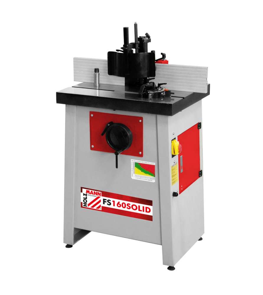 Holzmann FS160SOLID 4-speed compact spindle moulder